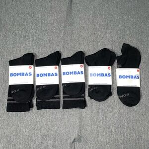 Bombas Men's Black Socks